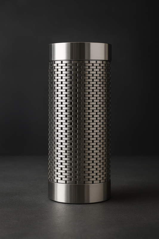 Malla envolvente para silenciador de gandola